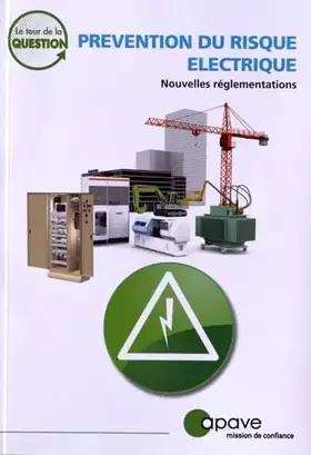 Couverture du produit · Prévention du risque électrique: Nouvelles réglementations