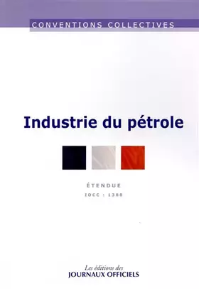Couverture du produit · Industrie du pétrole