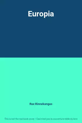 Couverture du produit · Europia