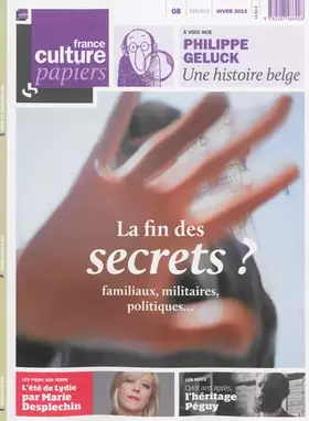 Couverture du produit · France Culture Papiers, N° 8 :
