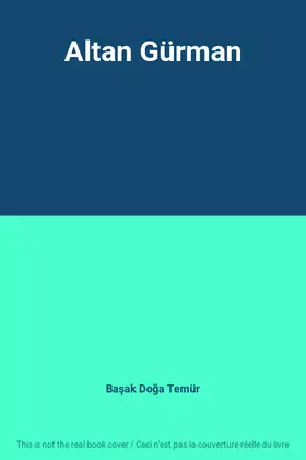 Couverture du produit · Altan Gürman