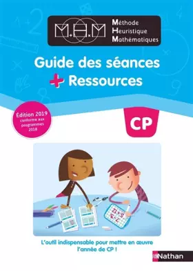 Couverture du produit · Méthode Heuristique de Maths Pinel CP - Guide pédagogique - 2019