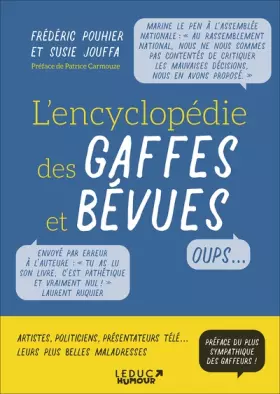 Couverture du produit · L'encyclopédie des gaffes et bévues