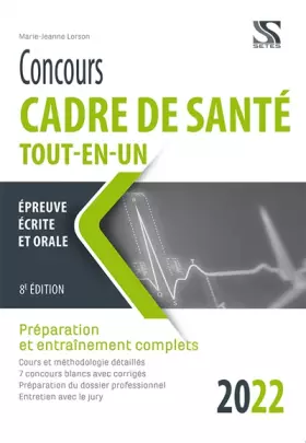 Couverture du produit · Concours cadre de santé 2022