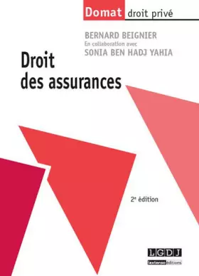 Couverture du produit · Droit des assurances, 2ème Ed.