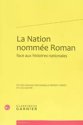 Couverture du produit · La Nation nommée Roman