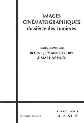 Couverture du produit · Images cinématographiques du siècle des Lumières