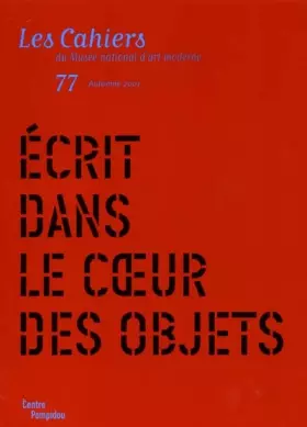 Couverture du produit · Cahier du Musée national d'art moderne, numéro 77 : Jean Dubuffet
