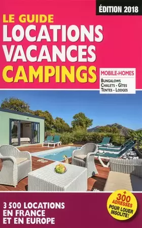 Couverture du produit · Le Guide Locations Vacances Campings 2018