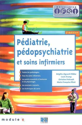 Couverture du produit · Pédiatrie, pédopsychiatrie et soins infirmiers