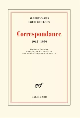 Couverture du produit · Correspondance: (1945-1959)