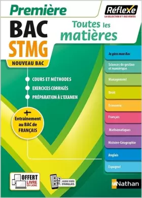 Couverture du produit · Toutes les matières - Première STMG - Réflexe - 2023 (23)