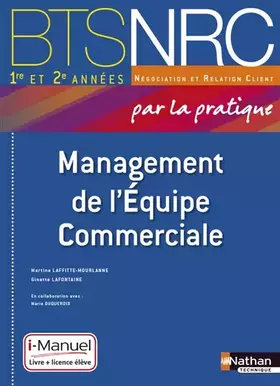 Couverture du produit · Management de l'Equipe Commerciale BTS 1re et 2e années