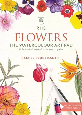 Couverture du produit · RHS Flowers The Watercolour Art Pad