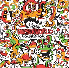 Couverture du produit · Jon Burgerman's Burgerworld: A Colouring Book