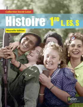 Couverture du produit · Histoire 1re L, ES, S - Livre de l'élève