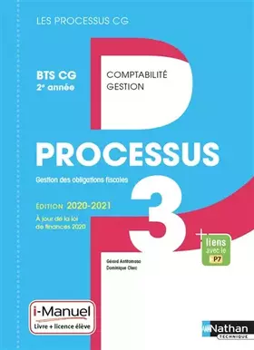 Couverture du produit · Processus 3 - Gestion des Obligations Fiscales BTS CG 2e année