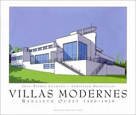 Couverture du produit · Villas modernes Banlieue Ouest 1900 1939