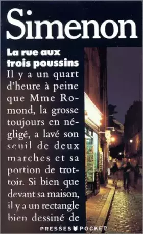Couverture du produit · La rue aux trois poussins