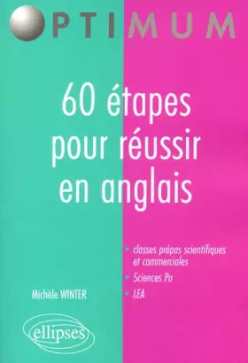 Couverture du produit · 60 étapes pour réussir en anglais