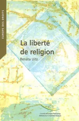 Couverture du produit · L'europe Des Droits: La Liberte De Religion (French Edition)