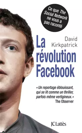 Couverture du produit · La révolution Facebook