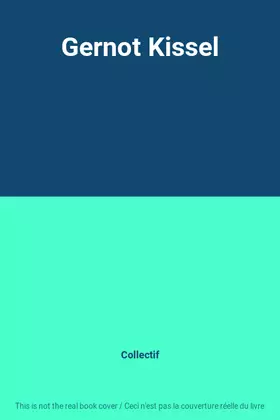Couverture du produit · Gernot Kissel
