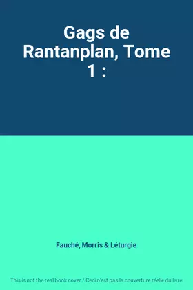 Couverture du produit · Gags de Rantanplan, Tome 1 :
