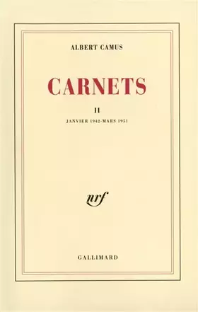 Couverture du produit · Carnets, tome 2 : Janvier 1942 - mars 1951