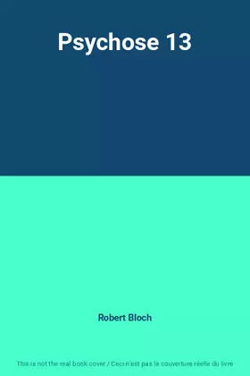 Couverture du produit · Psychose 13