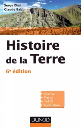 Couverture du produit · Histoire de la Terre 6ème édition