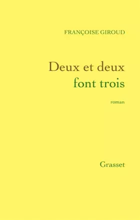 Couverture du produit · Deux et deux font trois