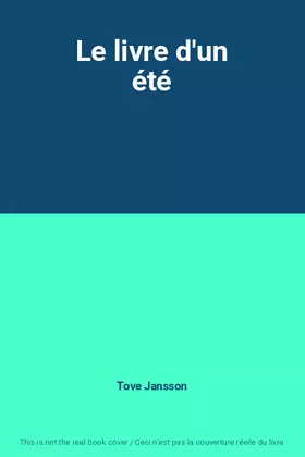 Couverture du produit · Le livre d'un été