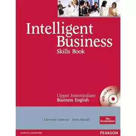 Couverture du produit · INTELLIGENT BUSINESS UPPER INTERMEDIATE SKILLS BOOK AND CD-ROM PACK