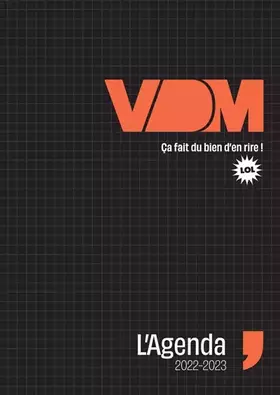 Couverture du produit · L'agenda VDM 2022-2023