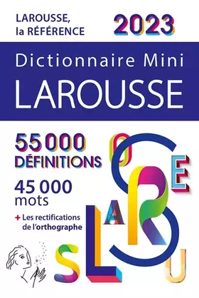 Couverture du produit · Dictionnaire Larousse Mini 2023