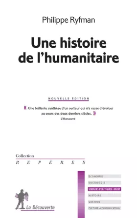 Couverture du produit · Une histoire de l'humanitaire