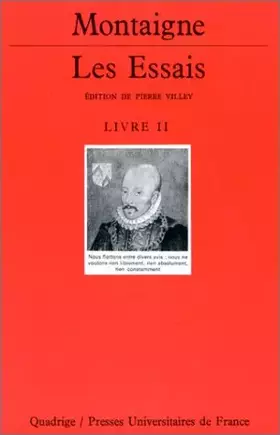 Couverture du produit · Les Essais, livre 2