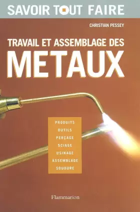 Couverture du produit · Travail et assemblage des métaux