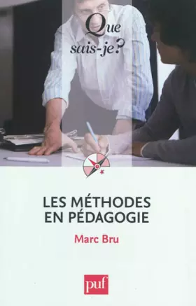 Couverture du produit · Les méthodes en pédagogie