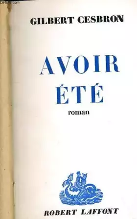 Couverture du produit · Avoir ete