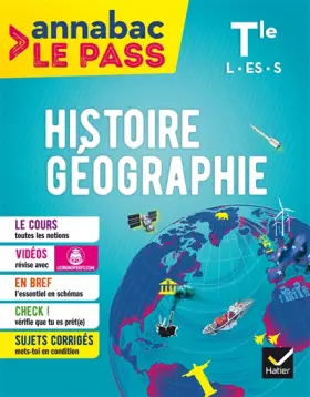 Couverture du produit · Histoire-géo Tle L ES S: cours, cartes mentales, sujets corrigés... et vidéos