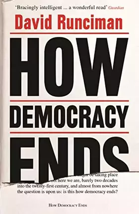 Couverture du produit · How Democracy Ends