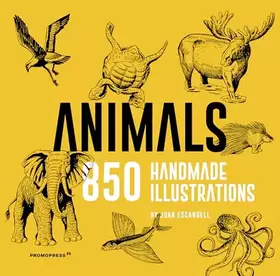 Couverture du produit · Animals. 850 handmade illustrations