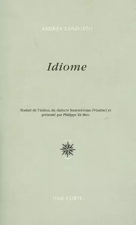 Couverture du produit · Idiome