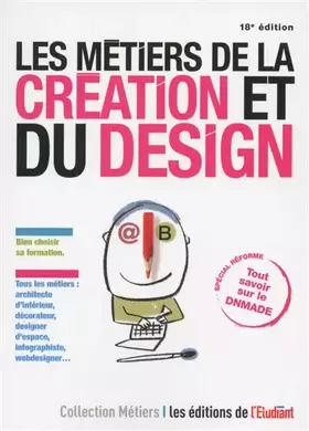 Couverture du produit · Les métiers de la création et du design