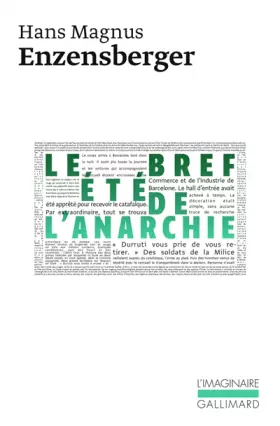 Couverture du produit · Le bref été de l'anarchie: La vie et la mort de Buenaventura Durruti