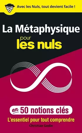 Couverture du produit · La Métaphysique pour les Nuls en 50 notions clés