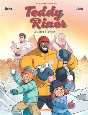 Couverture du produit · Les Aventures de Teddy Riner - tome 3 - L'Île de l'Enfer