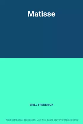 Couverture du produit · Matisse